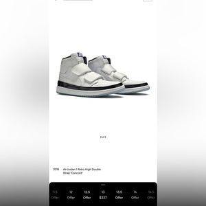 Rare Vintage Velcro Jordan 1s